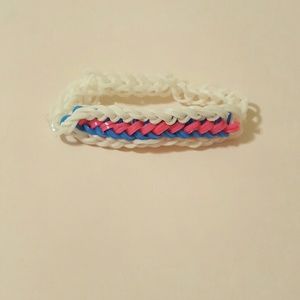 Reversible crazy loom bracelet.
