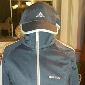 Bundle of matching adidas jacket and hat set