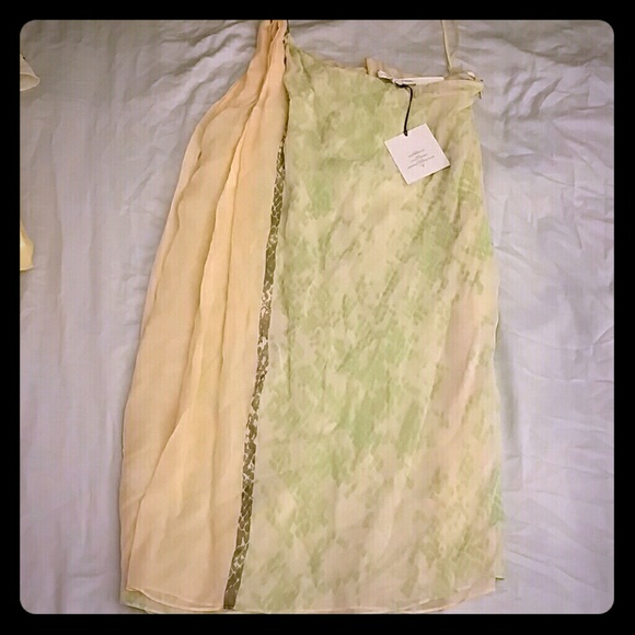 DVF Liluye Short, One Shoulder Dress, size 6
