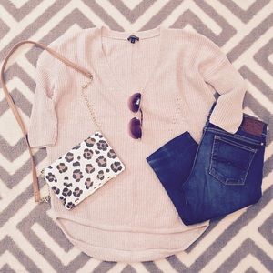 Lucky Brand Charlie Skinny Jeans & Express Sweater
