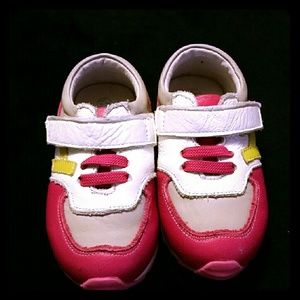 Lightly worn toddler athletic shoes