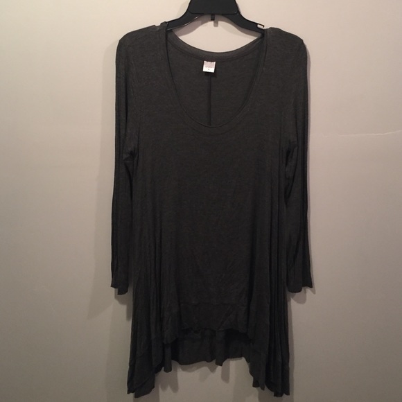 Victoria's Secret Momo Grey Long Sleeve Tunic M