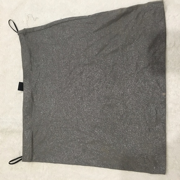 Small h and m skirt silver sparkly for holidays