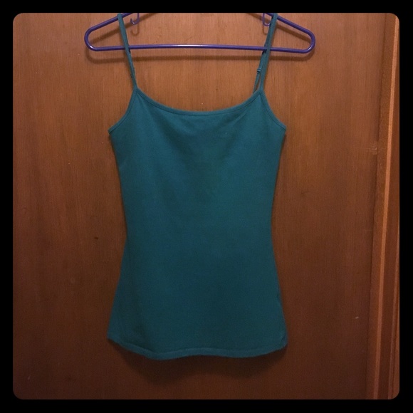 Green camisole