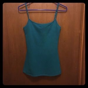 Green camisole