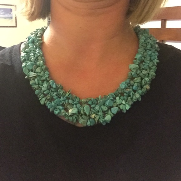 Turquoise Premier Designs necklace