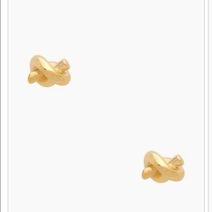 Kate Spade 'Sailor Knot' gold stud earrings