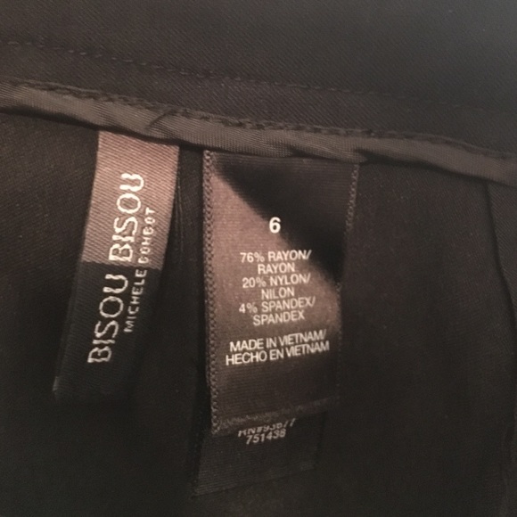 Black Pencil Skirt - Picture 3 of 3