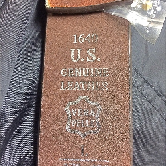 Leather Crystal & Brass Cross Encrusted Belt - Picture 7 of 8