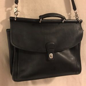 Black Coach authentic leather bag