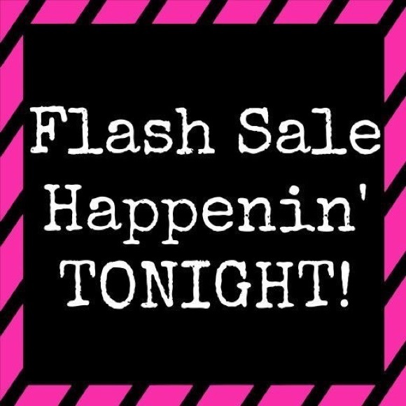 Flash sale starts now!