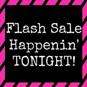 Flash sale starts now!