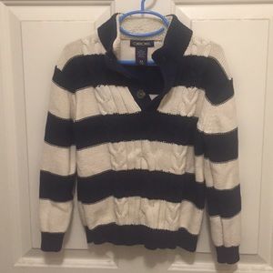 Boys rugby striped sweater