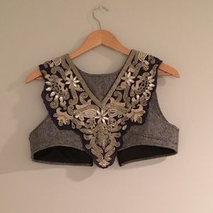 ELAINA B. Cropped Vest