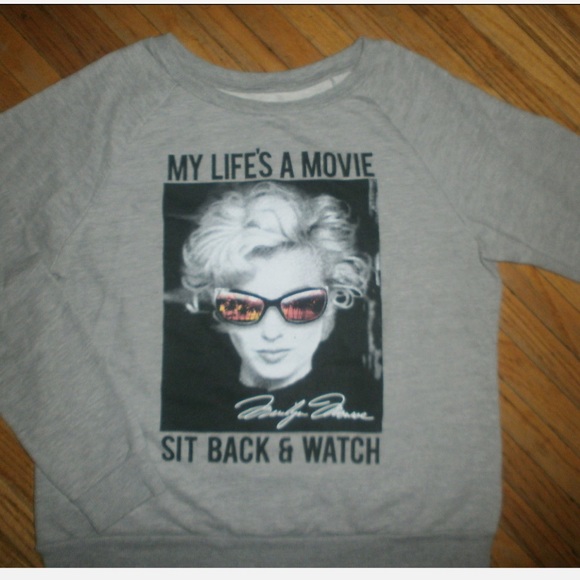 Marilyn monroe sweatshirt