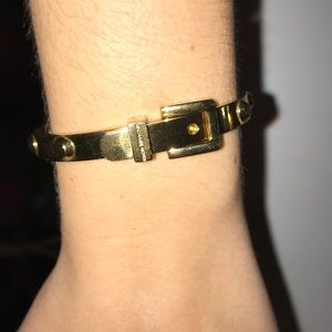 Michael Kors gold bangle bracelet