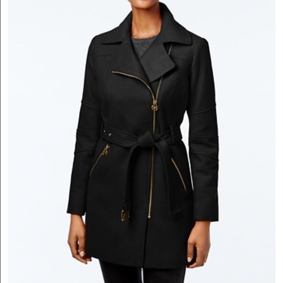 Michael Kors wool jacket with zipper detail