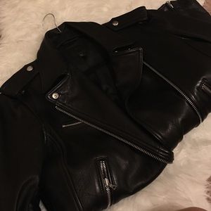 GAP Leather Moto Jacket