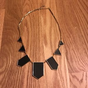 Black and gold House of Harlow necklace