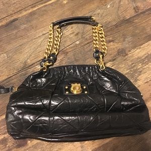 Black Marc Jacobs Quilted Handbag