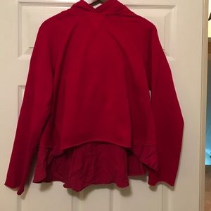 lululemon athletica Tops - Lululemon Red Sweatshirt lululemon athletica Tops - Lululemon Red Sweatshirt