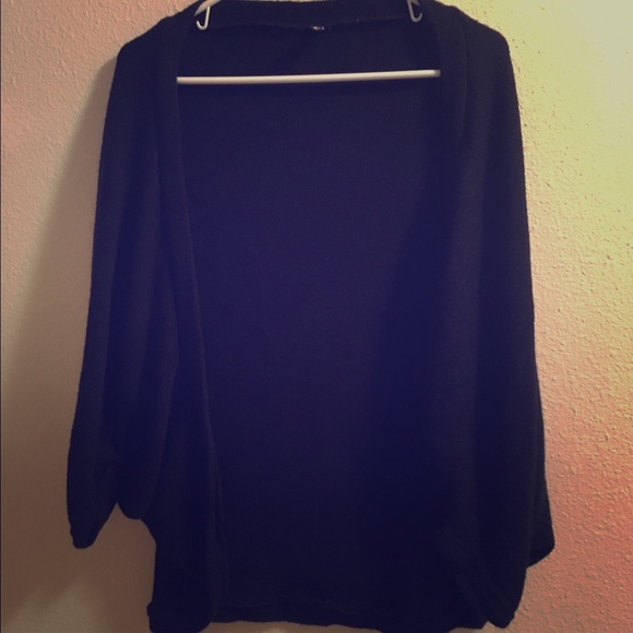 Black slouchy sweater