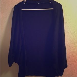 Black slouchy sweater