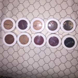 Ten colourpop supershock shadows