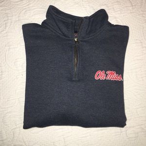 OLE MISS Quarter Zip Sweatshirt ❤️