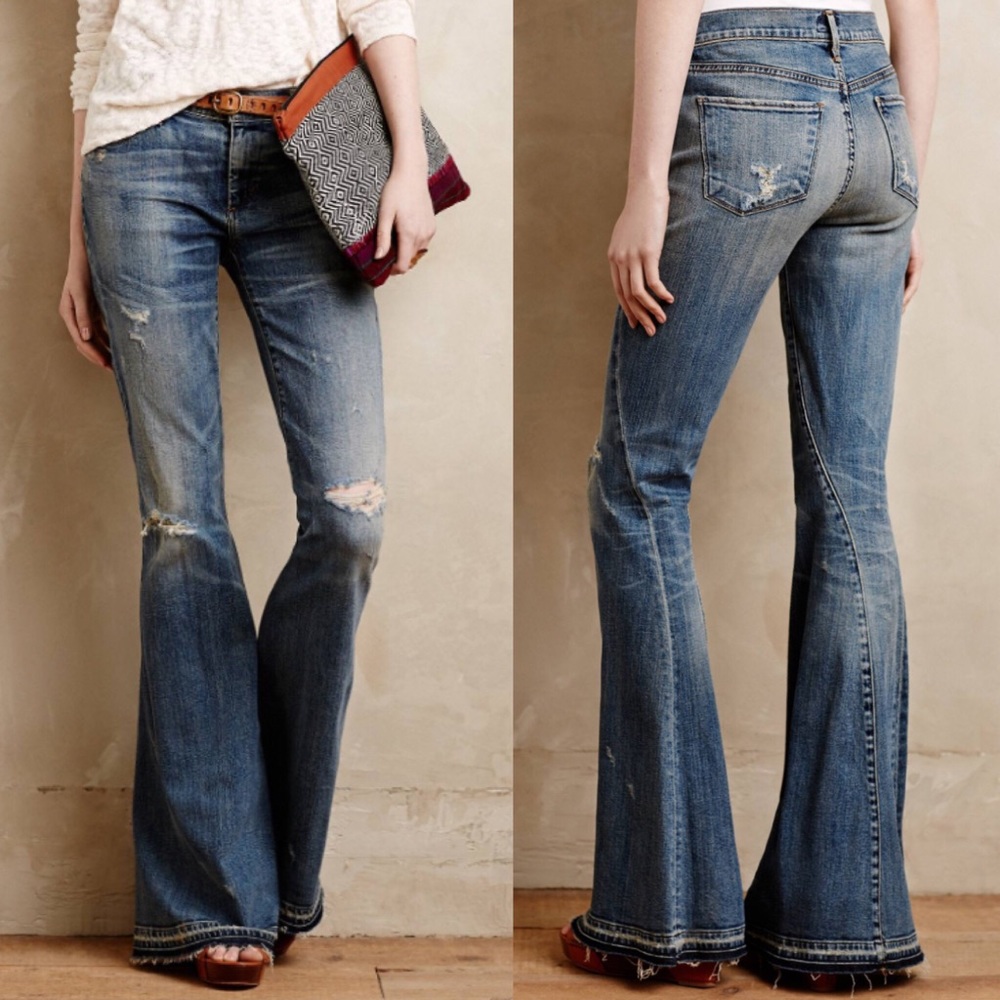 Citizens of Humanity Petite Distressed Flare