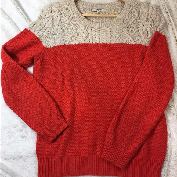 Madewell Colorblock Sweater