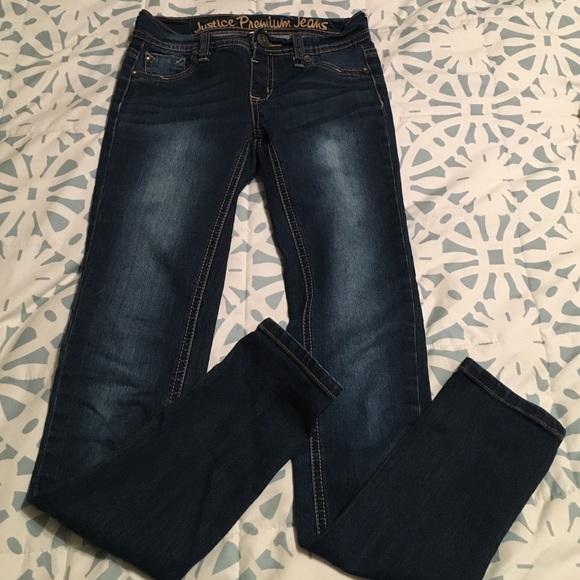 Justice denim jegging-12 slim