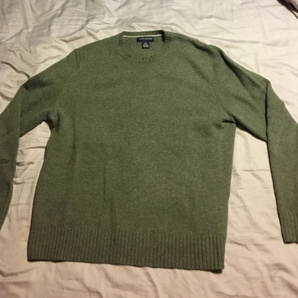 Olive green sweater
