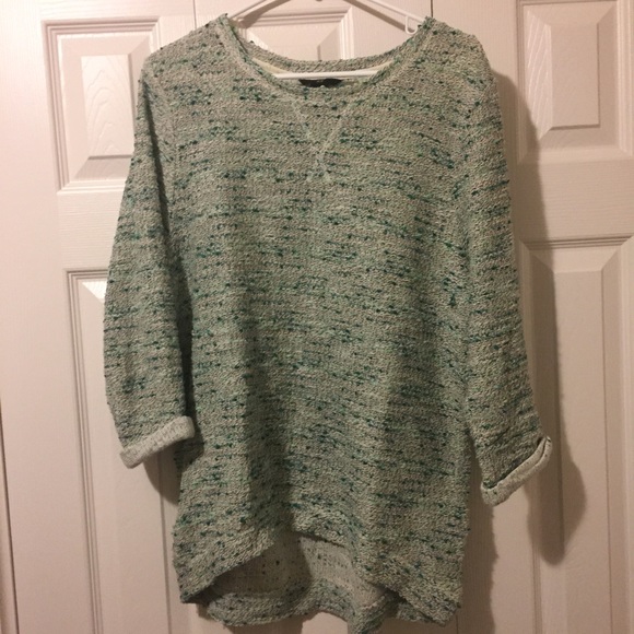 Green Loose Sweater