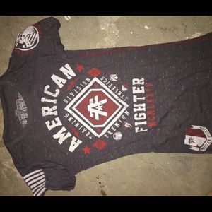 American fighter t shirt