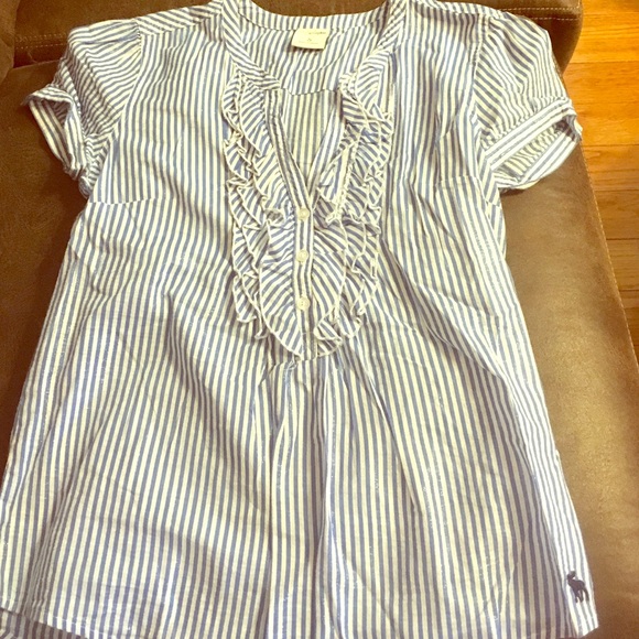 Striped Abercrombie blouse
