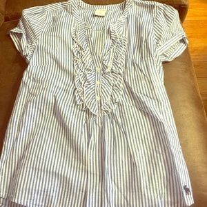 Striped Abercrombie blouse