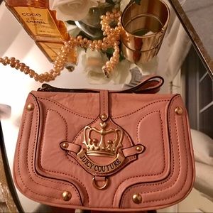 Pink Juicy Couture clutch