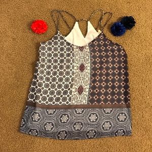 Beautiful Patterned Tank Top