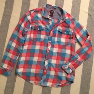 Billabong button up flannel