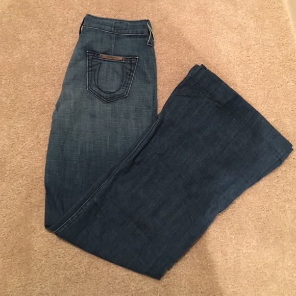 True Religion High Waisted Flare