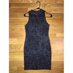 Patterned Bodycon Dress