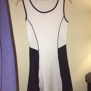 Black & White Mini Dress