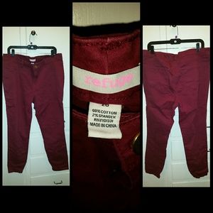 Reposh - Refuge size 20 red pants