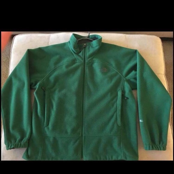 Men's green North Face jacket