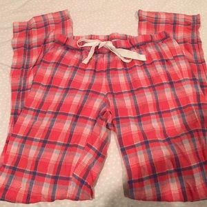 Coral Pajama Bottoms