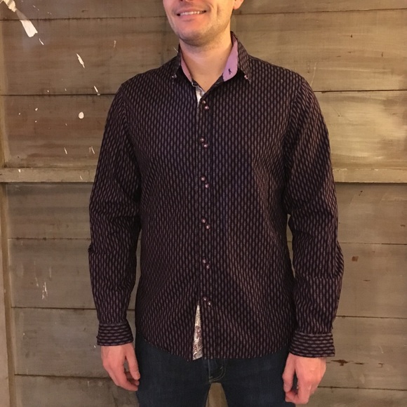 Deep purple men's shirt