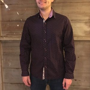 Deep purple men's shirt