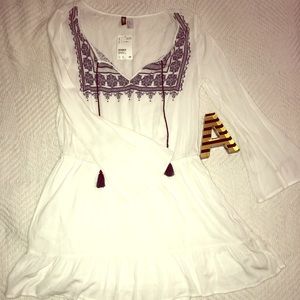 Bohemian White Dress