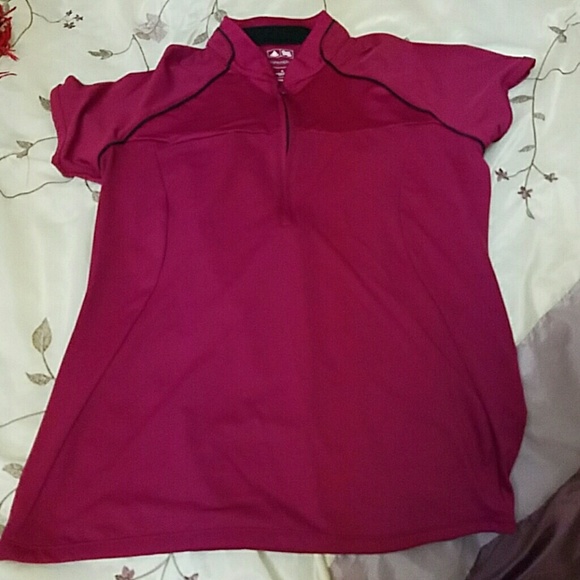 Purple Adidas Puremotion Top